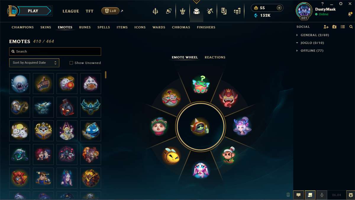 Penjualan akun permainan League of Legends